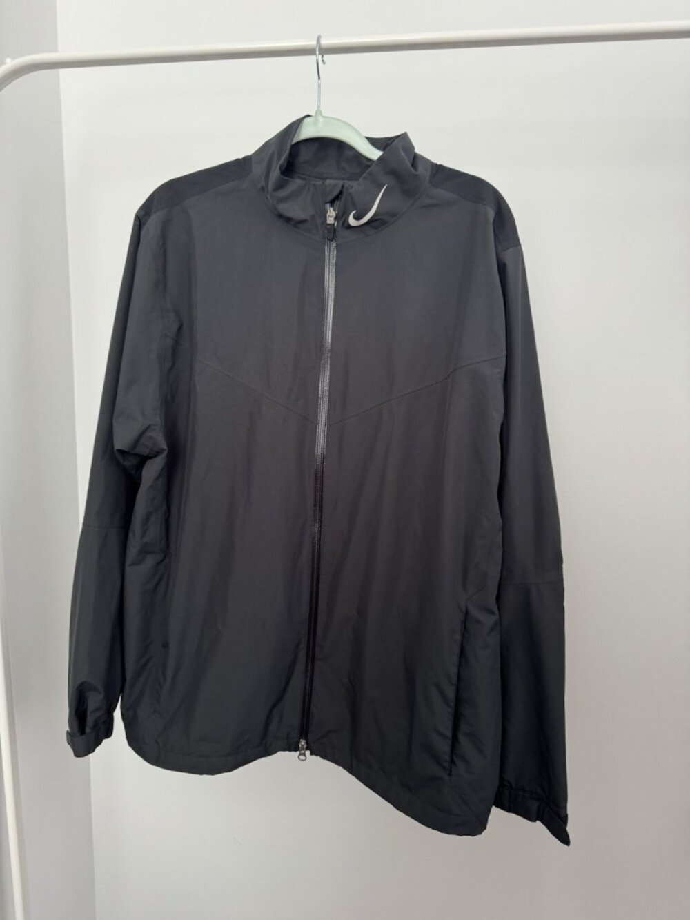 Nike Golf Storm-FIT Jacket Men's Large Black Full Zip Wind Rain Layer